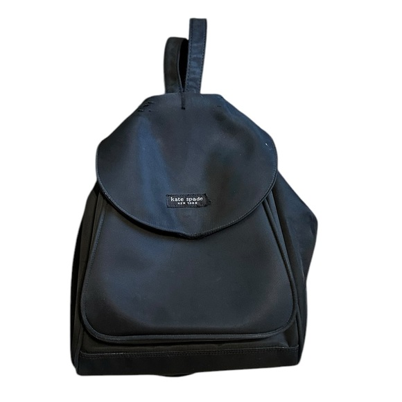 kate spade Handbags - KATE SPADE black nylon convertible mid size backpack shoulder bag purse